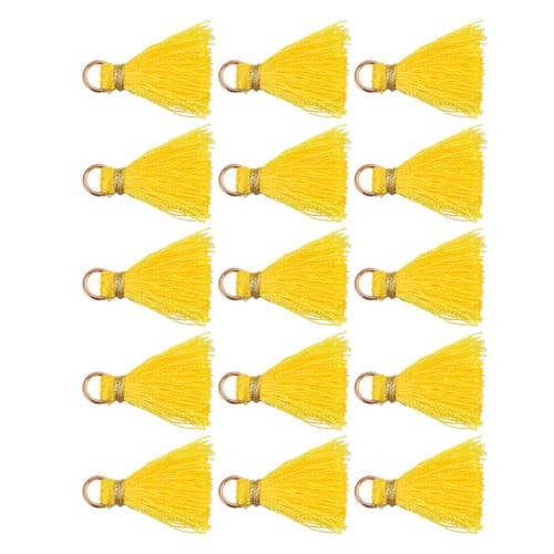 Homoyoyo 50Stücke Quasten Anhänger Dekorative DIY Troddel für Schlüsselanhänger Schmuck und Bastelprojekte Geschenkverpackung Handgemacht Vielseitig Einsetzbar Homoyoyo 50Stücke Quasten Anhänger Dekorative DIY Troddel für Schlüsselanhänger Schmuck und Bastelprojekte Geschenkverpackung Handgemacht Vielseitig Einsetzbar von Homoyoyo