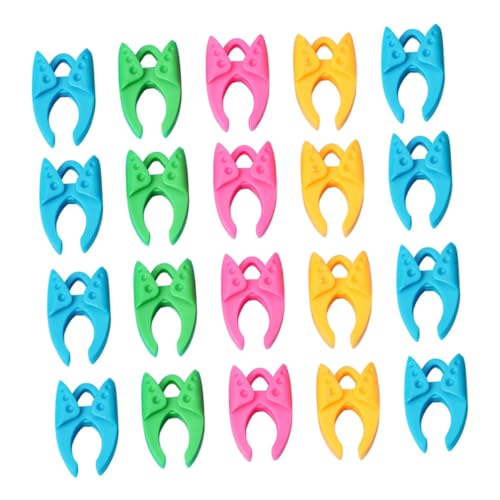 Homoyoyo 50Stücke Spulenhalter Nähzubehör für Nähmaschinen Einfache Handhabung und Praktisch für Zuhause und Nähgeschäfte Farbenfrohe Clips für Optimale von Homoyoyo