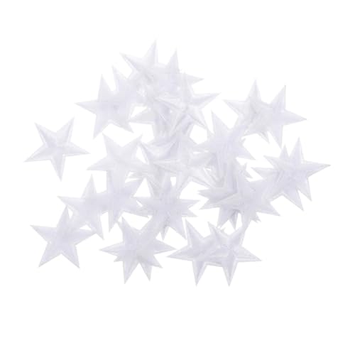 Homoyoyo 50pcs Bügelspiegel Für Kleidung Accessoires Stickpatches Für Diy-dekoration Reparaturflecken Für Kleidungsschuhe Und Taschen von Homoyoyo