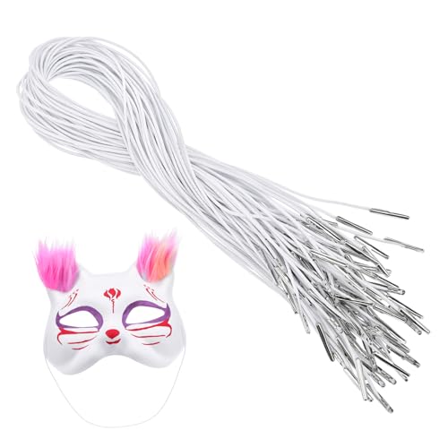 Homoyoyo 50stücke Elastische Kordeln Für Hüte Und Masken Vielseitige Fixierungsseile Für -projekte Für Familienaktivitäten Und Bastelarbeiten Homoyoyo 50stücke Elastische Kordeln Für Hüte Und Masken Vielseitige Fixierungsseile Für -projekte Für Familienaktivitäten Und Bastelarbeiten von Homoyoyo