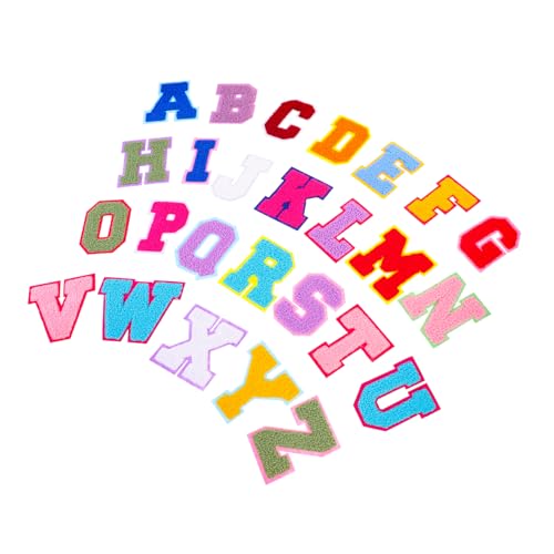 Homoyoyo 52Stücke Aufnäher Aufbügeln DIY Alphabet Flicken Für Kleidung Rucksäcke Jacken Und Jeans Dekorative Stickerei Patches Für Nähprojekte Homoyoyo 52Stücke Aufnäher Aufbügeln DIY Alphabet Flicken Für Kleidung Rucksäcke Jacken Und Jeans Dekorative Stickerei Patches Für Nähprojekte von Homoyoyo