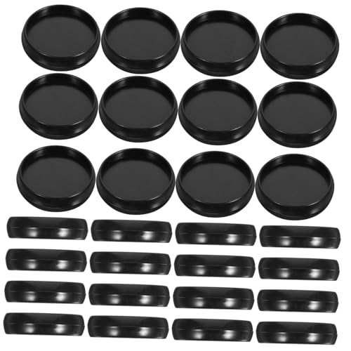 Homoyoyo 55 Stück Teiliges Bunter Buchbinderinge Runde Discs für Loseblatt Alben Scrapbooking und Notizbücher für Home und Office von Homoyoyo
