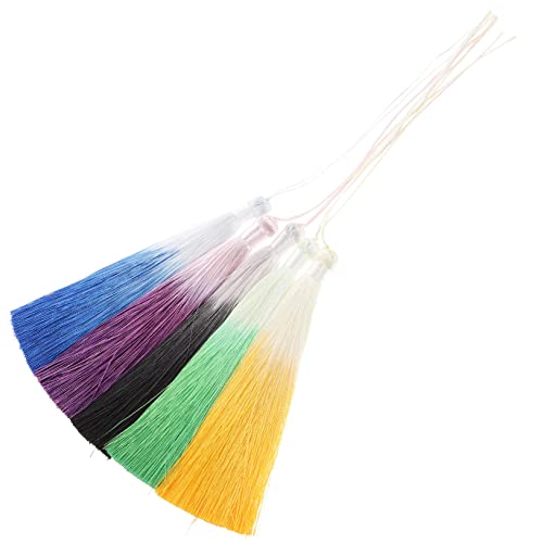 Homoyoyo 5Stücke Große Quasten Lesezeichen DIY Zubehör Für Bastelprojekte Dekorative Anhänger von Homoyoyo