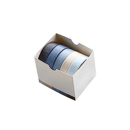 Homoyoyo 5Stücke Washi Tape DIY Klebebänder für Fotorahmen Tagebücher und Wandkunst und Leicht Abziehbar für Bastelprojekte von Homoyoyo