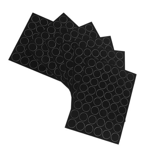 Homoyoyo 6 Blätter Selbstklebende DIY Punkte für Kleidung Dekorative Nylon Patches Vielseitige Aufkleber für Kleidung für Designs und Accessoires von Homoyoyo