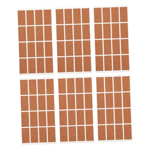 Homoyoyo 6 Blatt Taschenaufkleber Aufkleber Sortieraufkleber Klebeetiketten Für Lagerbehälter Namensschild Aufkleber Ablösbare Etiketten Für Lagerbehälter Warenetikettenaufkleber Kork Holz von Homoyoyo