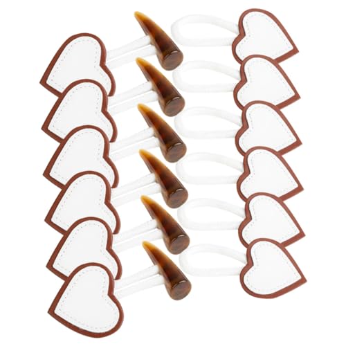 Homoyoyo 6 Paare Horn knebelknöpfe für Mäntel und Strickjacken Langlebige Leder knebelverschlüsse Vielseitige Trachtenknöpfe Modische Kleidungsknöpfe für Pullover und Jacken Homoyoyo 6 Paare Horn knebelknöpfe für Mäntel und Strickjacken Langlebige Leder knebelverschlüsse Vielseitige Trachtenknöpfe Modische Kleidungsknöpfe für Pullover und Jacken von Homoyoyo