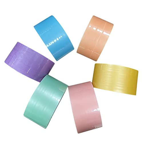 Homoyoyo 6 Rollen Bunte Klebrige Ball Klebebänder Stressabbauendes DIY für Langlebige Sichere Praktische Haftstreifen in Leuchtenden Farben als Basteln Homoyoyo 6 Rollen Bunte Klebrige Ball Klebebänder Stressabbauendes DIY für Langlebige Sichere Praktische Haftstreifen in Leuchtenden Farben als Basteln von Homoyoyo