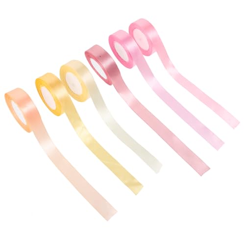 Homoyoyo 6 Rollen Geschenkband Glitzernde Verpackungsbänder Rosa Champagner und Gold für DIY Dekoration und Basteln Homoyoyo 6 Rollen Geschenkband Glitzernde Verpackungsbänder Rosa Champagner und Gold für DIY Dekoration und Basteln von Homoyoyo