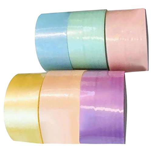 Homoyoyo 6 Rollen Klebeband für Stressabbau Bunte Klebebälle DIY für Erwachsene zur Entspannung Stressabbau Leicht und Handlich Homoyoyo 6 Rollen Klebeband für Stressabbau Bunte Klebebälle DIY für Erwachsene zur Entspannung Stressabbau Leicht und Handlich von Homoyoyo
