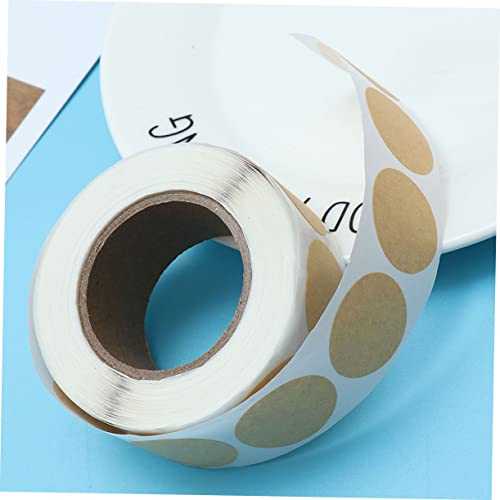 Homoyoyo 6 Rollen Kraftpapier Aufkleber Rund Selbstklebend DIY Siegelsticker für Scrapbooking Verpackung Backen Einfache Beschriftung und Vielseitige Dekoration Homoyoyo 6 Rollen Kraftpapier Aufkleber Rund Selbstklebend DIY Siegelsticker für Scrapbooking Verpackung Backen Einfache Beschriftung und Vielseitige Dekoration von Homoyoyo