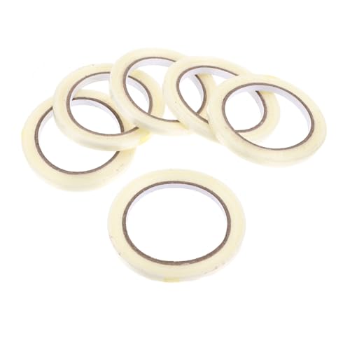 Homoyoyo 6 Rollen Transparentes Glasfaserband verstärkt Streifenbildung Streifen mit Kleber dünn multifunktionales klebeband gentle tape Befestigungsbänder Befestigungsband Glasfasergewebe Homoyoyo 6 Rollen Transparentes Glasfaserband verstärkt Streifenbildung Streifen mit Kleber dünn multifunktionales klebeband gentle tape Befestigungsbänder Befestigungsband Glasfasergewebe von Homoyoyo