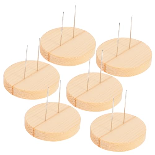 Homoyoyo 6 Satz Teiliges Puppenständer für Nadelfilz Dolls Holzsockel für Filztiere Vielseitiger Displayhalter für Handarbeiten für Schreibtische und Vitrinen Homoyoyo 6 Satz Teiliges Puppenständer für Nadelfilz Dolls Holzsockel für Filztiere Vielseitiger Displayhalter für Handarbeiten für Schreibtische und Vitrinen von Homoyoyo