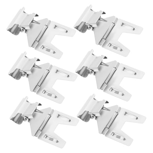 Homoyoyo 6 Stück Anzeigenordner Display-Tag Clip Papier preisschilder halter klemmzwingen metall metallschelle für Werbeetiketten Etikettenhalterklemme galvanisiertes Eisen Silver Homoyoyo 6 Stück Anzeigenordner Display-Tag Clip Papier preisschilder halter klemmzwingen metall metallschelle für Werbeetiketten Etikettenhalterklemme galvanisiertes Eisen Silver von Homoyoyo