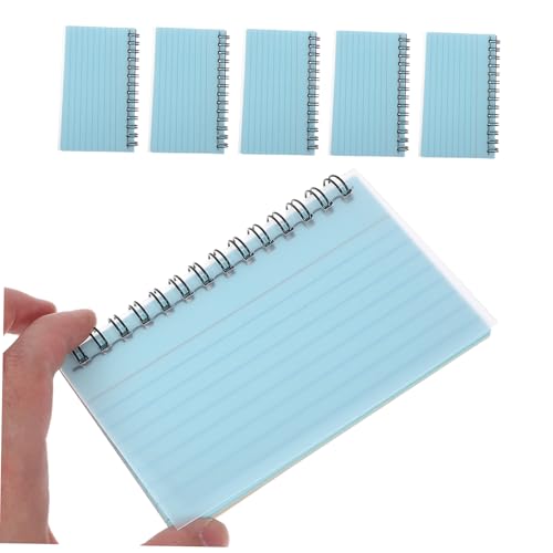 Homoyoyo 6 Stück Buntes Pocket Spiral Notizheft für Notizen Zeichnungen und Mitschriften Abreißnotizbuch für Schüler und Lehrer Handlich und Langlebig von Homoyoyo