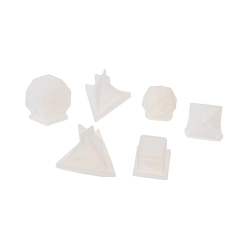 Homoyoyo 6 Stück DIY Silikonwürfel Gießform Teiliges Kristall Epoxidharz Mould für Kreative Dice Herstellung Hochflexibel Einfach zu Reinigen für Bastelprojekte Homoyoyo 6 Stück DIY Silikonwürfel Gießform Teiliges Kristall Epoxidharz Mould für Kreative Dice Herstellung Hochflexibel Einfach zu Reinigen für Bastelprojekte von Homoyoyo