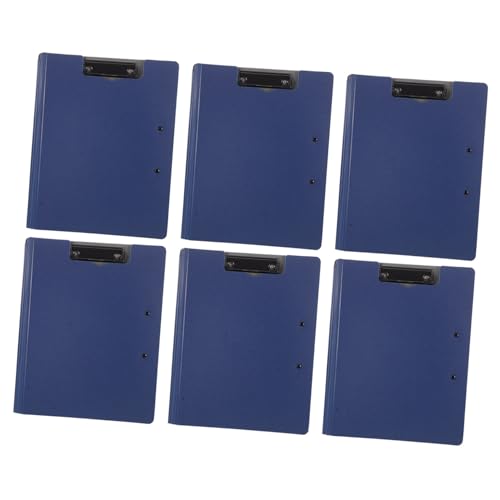 Homoyoyo 6 Stück Doppelseitiges Klemmbrett Teilig Clipboard Ordner mit Flachem Clip für Büro Schule Unterwegs Sicherer Halt und Nutzbar Leichter Dokumentenorganizer Homoyoyo 6 Stück Doppelseitiges Klemmbrett Teilig Clipboard Ordner mit Flachem Clip für Büro Schule Unterwegs Sicherer Halt und Nutzbar Leichter Dokumentenorganizer von Homoyoyo
