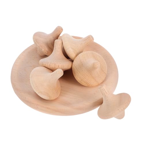 Homoyoyo 6 Stück Holz zum Selbstgestalten Montessori für Handgefertigte Sichere Drehkreisel Feinmotorik und Gemeinsamer Homoyoyo 6 Stück Holz zum Selbstgestalten Montessori für Handgefertigte Sichere Drehkreisel Feinmotorik und Gemeinsamer von Homoyoyo
