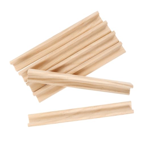 Homoyoyo 6 Stück Holzbuchstabenhalter Langer Rustikaler Holzständer für Dominosteine und DIY Projekte Vielseitige Präsentationsbasis für Buchstaben und Dekoration Homoyoyo 6 Stück Holzbuchstabenhalter Langer Rustikaler Holzständer für Dominosteine und DIY Projekte Vielseitige Präsentationsbasis für Buchstaben und Dekoration von Homoyoyo