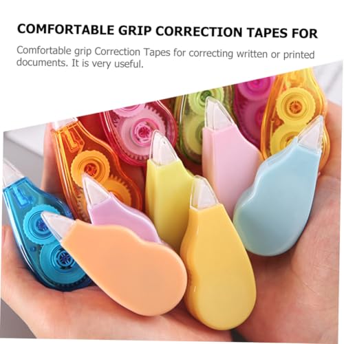 Homoyoyo 6 Stück Korrekturband für Schule Tragbar Ergonomisch Komfortabel Grip Korrekturroller für Schüler Niedliches Schreibwaren Leicht zu Führendem Korrekturband Homoyoyo 6 Stück Korrekturband für Schule Tragbar Ergonomisch Komfortabel Grip Korrekturroller für Schüler Niedliches Schreibwaren Leicht zu Führendem Korrekturband von Homoyoyo