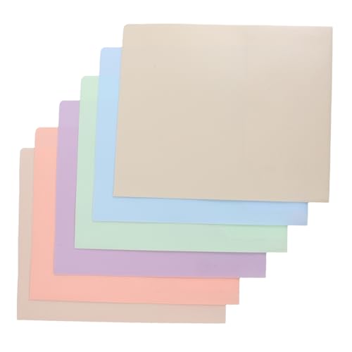 Homoyoyo 6 Stück Macaron Farbige PP Doppel Taschen Ordner Leicht Robust Dokumenten Organizer für Büro Schule Zuhause Effektive Aufbewahrung Stilvolle Schreibtischgestaltung von Homoyoyo
