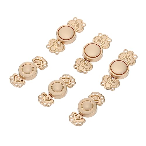 Homoyoyo 6 Stück Magnetschnalle magnet knöpfe magnetische knöpfe DIY Zubehör Handgemacht magnetische steckknöpfe Nähen DIY-Bekleidungsverschlüsse Magnetische Schnappschüsse Legierung Golden Homoyoyo 6 Stück Magnetschnalle magnet knöpfe magnetische knöpfe DIY Zubehör Handgemacht magnetische steckknöpfe Nähen DIY-Bekleidungsverschlüsse Magnetische Schnappschüsse Legierung Golden von Homoyoyo