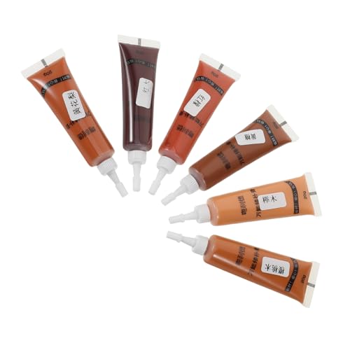Homoyoyo 6 Stück Möbelreparaturpaste Einfügen Patch Spachtelmasse Für Schränke Grau Bodenreparaturwerkzeug Paste Zur Holzreparatur Lückenfüller Aus Holz Kratzschutzpaste Für Möbel von Homoyoyo