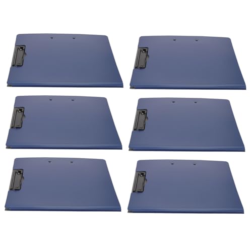 Homoyoyo 6 Stück Multifunktionale Klemmbrettmappe mit Teiligem Drehbare Schreibunterlage mit Horizontalem und Vertikalem Clip Robuster Dokumentenhalter für Büro Konferenz und Schule Homoyoyo 6 Stück Multifunktionale Klemmbrettmappe mit Teiligem Drehbare Schreibunterlage mit Horizontalem und Vertikalem Clip Robuster Dokumentenhalter für Büro Konferenz und Schule von Homoyoyo