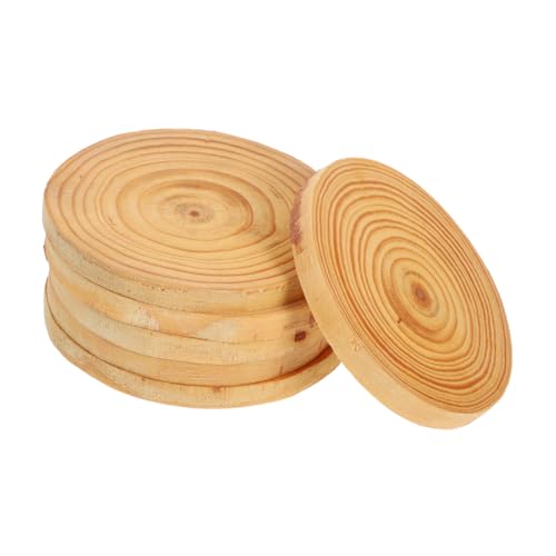 Homoyoyo 6 Stück Runde Holzscheiben Dicke Naturholzscheiben zum Bemalen Handgefertigte Unbehandelte Untersetzer für Diy Kunstprojekte Rustikale Holzkreise für Kreative Bastelarbeiten Homoyoyo 6 Stück Runde Holzscheiben Dicke Naturholzscheiben zum Bemalen Handgefertigte Unbehandelte Untersetzer für Diy Kunstprojekte Rustikale Holzkreise für Kreative Bastelarbeiten von Homoyoyo