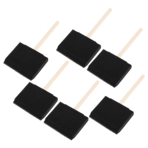 Homoyoyo 6 Stück Schwammpinsel Malpinsel Für Malpinsel Für Malwerkzeug Malschwämme Zum Malen Schablonenpinsel Kleiner Schwammpinsel Fingerpinsel Treppenpinsel Schwarzes Holz Homoyoyo 6 Stück Schwammpinsel Malpinsel Für Malpinsel Für Malwerkzeug Malschwämme Zum Malen Schablonenpinsel Kleiner Schwammpinsel Fingerpinsel Treppenpinsel Schwarzes Holz von Homoyoyo