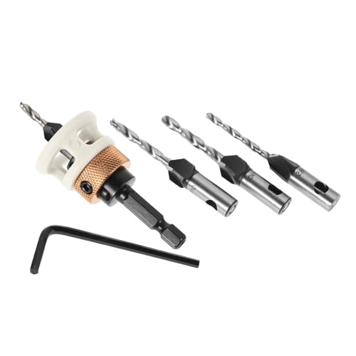Homoyoyo 6 Stück Senkbohrer Bohrer Set langlebiger Bohrer Schraubensenkungen Werkzeug Bohrersatz -teilig Bohrer für Holz Bohrerbits für Metall Senker für Holz Metallbohrer Kohlenstoffstahl Homoyoyo 6 Stück Senkbohrer Bohrer Set langlebiger Bohrer Schraubensenkungen Werkzeug Bohrersatz -teilig Bohrer für Holz Bohrerbits für Metall Senker für Holz Metallbohrer Kohlenstoffstahl von Homoyoyo