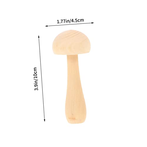 Homoyoyo 6 Stück Teiliges DIY Holzpilz Modell zum Bemalen Glatte Oberfläche Verschiedene Handgefertigte Holzspielzeuge für Kreative Bastelornamente für Zuhause Homoyoyo 6 Stück Teiliges DIY Holzpilz Modell zum Bemalen Glatte Oberfläche Verschiedene Handgefertigte Holzspielzeuge für Kreative Bastelornamente für Zuhause von Homoyoyo
