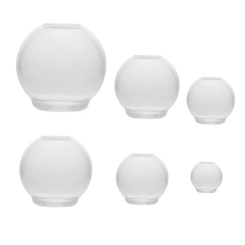 Homoyoyo 6 Stück Teiliges DIY Silikonform Runde Kugel Formen in Antihaftbeschichtet Kompatibel mit Epoxidharz Kreative Bastel und Gießformen für Individuelle Handwerksprojekte von Homoyoyo