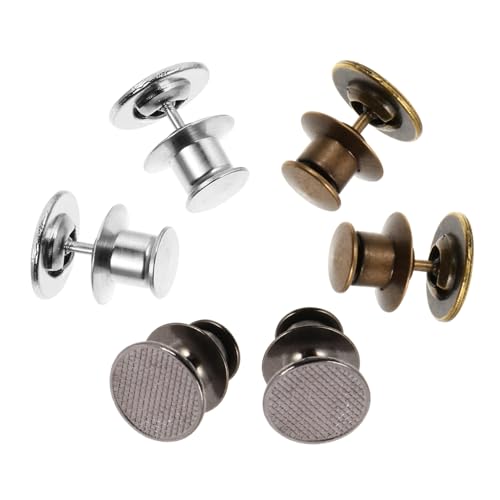 Homoyoyo 6 Stück Teiliges Metallknöpfe ohne Nähen Verstellbare Taillenschnallen für Jeans und Hosen Abnehmbare Bundknöpfe DIY Hosenbundstraffer für Damen und Herren Langlebiges Material Homoyoyo 6 Stück Teiliges Metallknöpfe ohne Nähen Verstellbare Taillenschnallen für Jeans und Hosen Abnehmbare Bundknöpfe DIY Hosenbundstraffer für Damen und Herren Langlebiges Material von Homoyoyo
