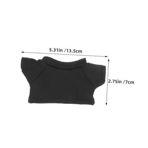 Homoyoyo 6 Stück Teiliges Plüschbär T Shirt Rundhalsausschnitt Weiches Stofftier Outfit Für DIY Bärenkleidung Zubehör Niedliches Basic Bear Shirt Für Kuscheltiere Homoyoyo 6 Stück Teiliges Plüschbär T Shirt Rundhalsausschnitt Weiches Stofftier Outfit Für DIY Bärenkleidung Zubehör Niedliches Basic Bear Shirt Für Kuscheltiere von Homoyoyo