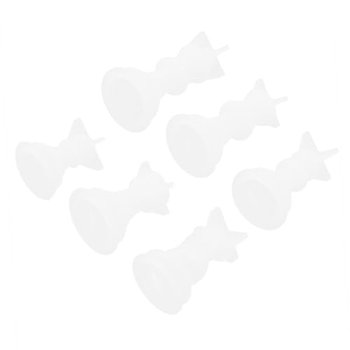 Homoyoyo 6 Stück Teiliges Silikon Chess Piece Mold für DIY Aromatherapie Kerzen Handgefertigte Bastelformen Ornament Gießform Hochwertige Bruchfeste Silikonform für Kreative Dekorationen Homoyoyo 6 Stück Teiliges Silikon Chess Piece Mold für DIY Aromatherapie Kerzen Handgefertigte Bastelformen Ornament Gießform Hochwertige Bruchfeste Silikonform für Kreative Dekorationen von Homoyoyo