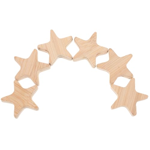Homoyoyo 6 Stück Teiliges Stern Holzstücke zum Bemalen und Basteln Naturbelassene Kleine Holzplatten für DIY Dekorationen Kinderfreundlich als Bastelmaterial für Mädchen und Jungen Homoyoyo 6 Stück Teiliges Stern Holzstücke zum Bemalen und Basteln Naturbelassene Kleine Holzplatten für DIY Dekorationen Kinderfreundlich als Bastelmaterial für Mädchen und Jungen von Homoyoyo