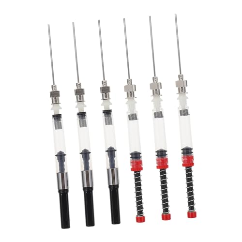 Homoyoyo 6 Stück Teiliges Tintenabsorber für Füllfederhalter Langlebige Nachfüllbare Ink Pen Refill Tube Leichtes Robustes Ink Absorbing Tool für Schule und Büro Kompatibel mit Homoyoyo 6 Stück Teiliges Tintenabsorber für Füllfederhalter Langlebige Nachfüllbare Ink Pen Refill Tube Leichtes Robustes Ink Absorbing Tool für Schule und Büro Kompatibel mit von Homoyoyo