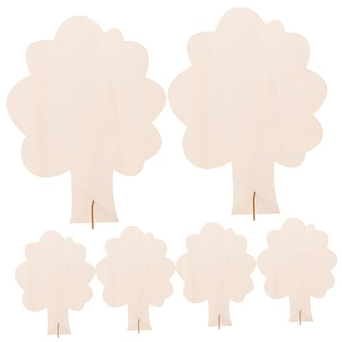 Homoyoyo 6 Stück Teiliges Unbemalte Holzbäume zum Bemalen Robuste DIY Baumdeko aus Glattem Holz Kindersicheres Bastelmaterial für Kreative Malprojekte Natürliche Holzbaum dekoration Homoyoyo 6 Stück Teiliges Unbemalte Holzbäume zum Bemalen Robuste DIY Baumdeko aus Glattem Holz Kindersicheres Bastelmaterial für Kreative Malprojekte Natürliche Holzbaum dekoration von Homoyoyo