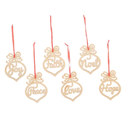 Homoyoyo 6 Stück Teiliges Unvollendete Holzherz Dekorationen zum Bemalen und Basteln Glatte Oberfläche DIY Holzanhänger für Weihnachts und Geburtstagspartys Vielseitig Gestaltbar von Homoyoyo