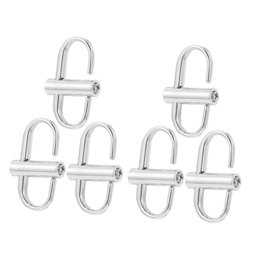 Homoyoyo 6 Stück Teiliges Verstellbare Kettenschnallen aus Robuste Metall Bag Gurt Verkürzer für DIY Einfache Langlebige Umhängetaschen Längenanpassung von Homoyoyo