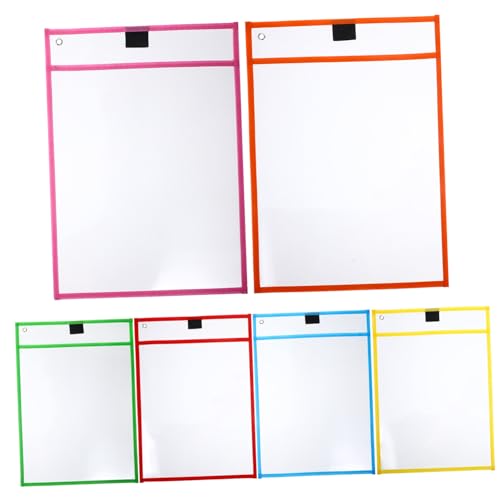 Homoyoyo 6 Stück Transparente Sheet Protector Hüllen für Lose Beidseitig Klar Leicht zu Reinigen für Büro Schule und Zuhause Praktische Dokumententaschen Zufällige Farbe Zufällige Farbe Homoyoyo 6 Stück Transparente Sheet Protector Hüllen für Lose Beidseitig Klar Leicht zu Reinigen für Büro Schule und Zuhause Praktische Dokumententaschen Zufällige Farbe Zufällige Farbe von Homoyoyo