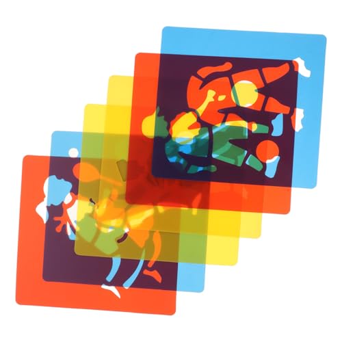 Homoyoyo 6 Stück Zeichenschablonen Teilig Sportmotive Wiederverwendbar Stencils für Basketball Fußball Schwimmen Anfänger Kreative Malvorlagen Zeichnungsspielzeug Homoyoyo 6 Stück Zeichenschablonen Teilig Sportmotive Wiederverwendbar Stencils für Basketball Fußball Schwimmen Anfänger Kreative Malvorlagen Zeichnungsspielzeug von Homoyoyo