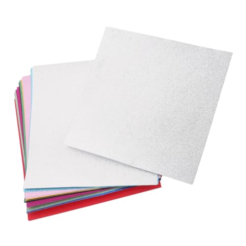 Homoyoyo 60 Blatt Farben Funkelndes Origami Papier für Diy Handwerk Kartenherstellung und Scrapbooking Kein Abfärben Geeignet für Kreative Projekte von Homoyoyo