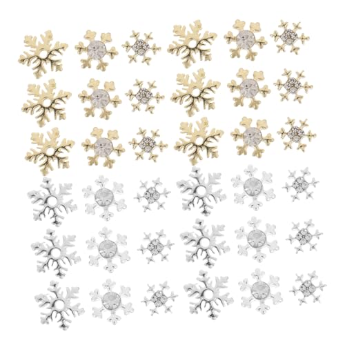 Homoyoyo 60 Stck Nagel Charms Schneeflocken Dekorative Nail Art Glitzer Schmuck für DIY Nageldesign Einfach Anzuwenden für Nägel für Weihnachten und Winter Homoyoyo 60 Stck Nagel Charms Schneeflocken Dekorative Nail Art Glitzer Schmuck für DIY Nageldesign Einfach Anzuwenden für Nägel für Weihnachten und Winter von Homoyoyo