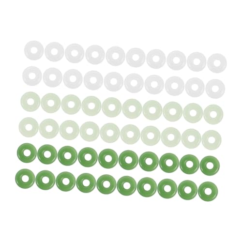 Homoyoyo 60 Stück DIY Spacer Perlen für Schmuckherstellung Handgemachte Abstandsperlen für Armbänder und Grün Weiß für Kreative Bastelprojekte Homoyoyo 60 Stück DIY Spacer Perlen für Schmuckherstellung Handgemachte Abstandsperlen für Armbänder und Grün Weiß für Kreative Bastelprojekte von Homoyoyo