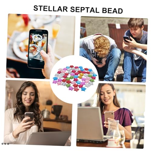Homoyoyo 60 Stück Glitter Sternperlen Flach Fünfzackig ohne Bunte Resin Sterne für Schmuckherstellung DIY Bastelmaterialien für Kreative Dekorationen Homoyoyo 60 Stück Glitter Sternperlen Flach Fünfzackig ohne Bunte Resin Sterne für Schmuckherstellung DIY Bastelmaterialien für Kreative Dekorationen von Homoyoyo