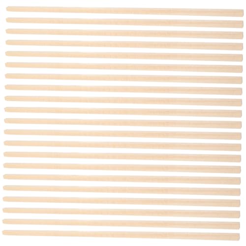 Homoyoyo 60 Stück Holzstäbe Zum Selbermachen DIY Projekte Holz Holzstreifen Für Kunst Holzbearbeitung Dübel Heimdekoration Holzstäbe Holzdübelstangen Dübelstangen Stäbe von Homoyoyo