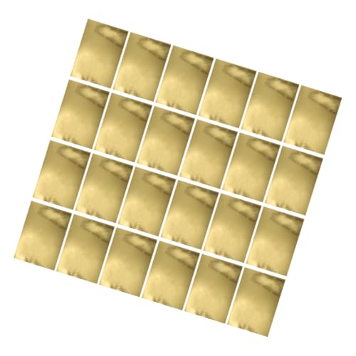 Homoyoyo 60 Stück Metallic Origami Papier Glänzende Kartenpapier für Diy Spiegelkarton Gold für Einladungen und Bastelprojekte pro Packung von Homoyoyo