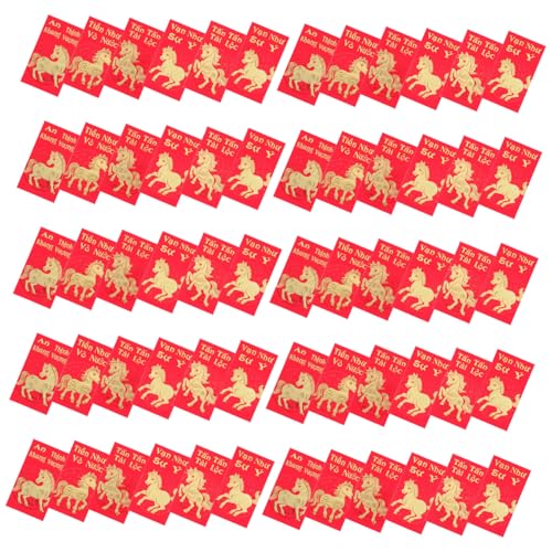Homoyoyo 60 Stück Rote Umschläge Für Das Frühjahrsfest Des Des Pferdes Chinesische Geldtasche Vietnamesische Neujahrsumschläge Vietnamesische Hong Bao Hong Bao Papier Homoyoyo 60 Stück Rote Umschläge Für Das Frühjahrsfest Des Des Pferdes Chinesische Geldtasche Vietnamesische Neujahrsumschläge Vietnamesische Hong Bao Hong Bao Papier von Homoyoyo